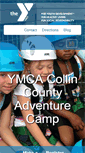 Mobile Screenshot of collincountyadventurecamp.org